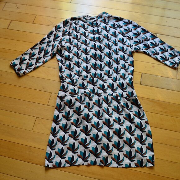 Diane Von Furstenberg DVF Agaton wrap silk dress Size 12 - Picture 15 of 16